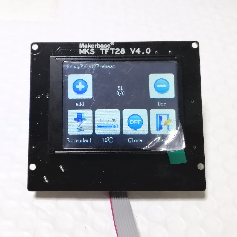 Материнская плата для 3D-принтера MKS Rumba + TFT28 v4.0 сенсорный ЖК-дисплей все в одном