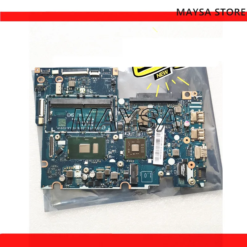 Для Lenovo ideapad 510S-14IKB Материнская плата ноутбука LA-E221P процессор i7-7200U GPU R16MM22GB 100%