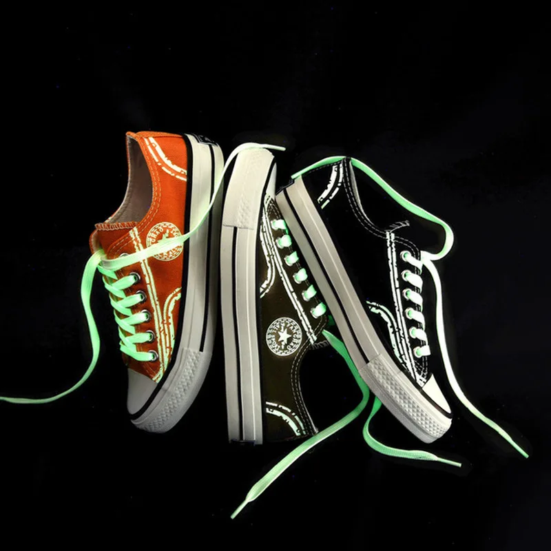 Кроссовки женские холщовые с граффити модная повседневная обувь ручной работы