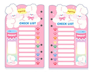 Корейский Ins прозрачный ежедневный Ежедневник для девочек блокнот студентов