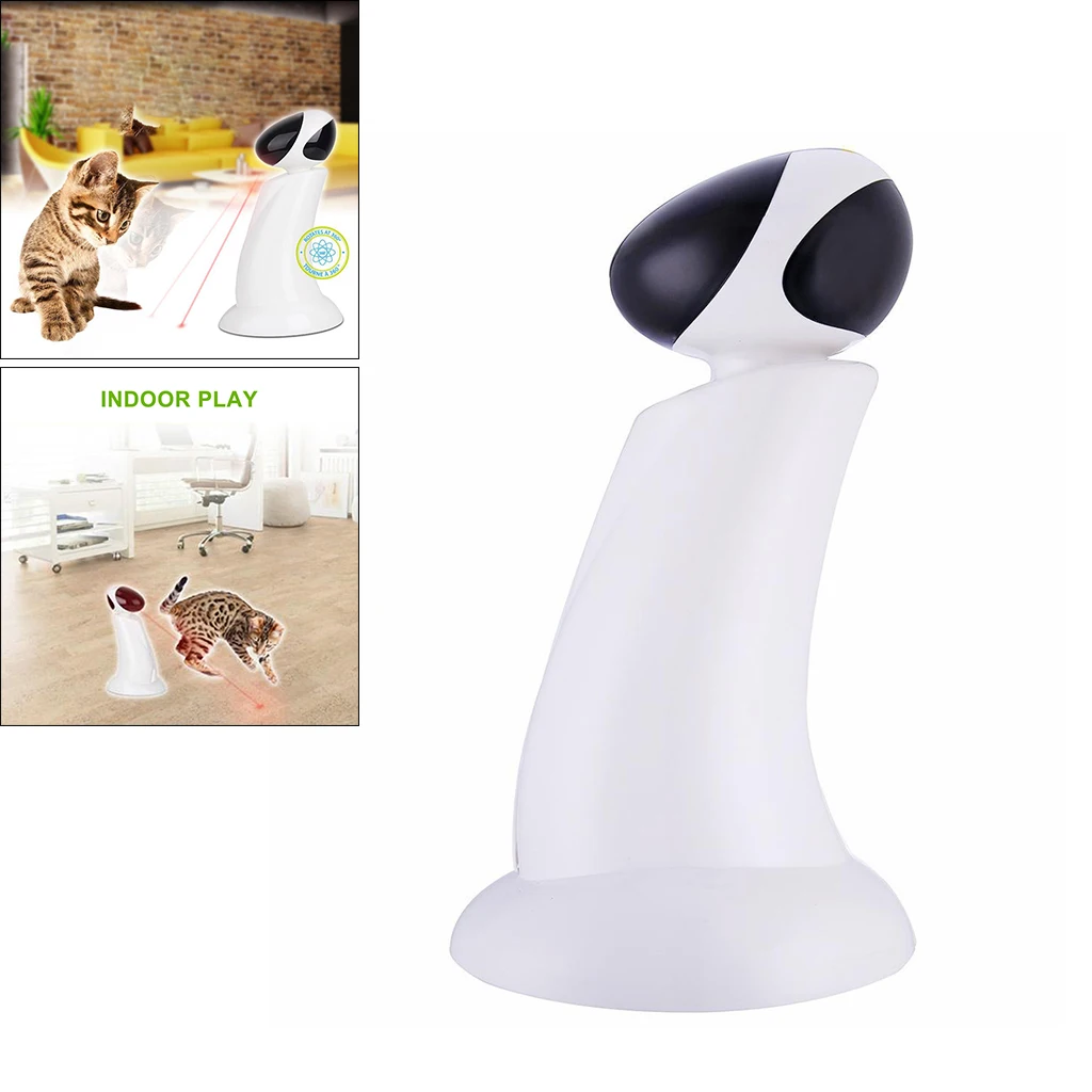 

Automatic LED Cat Toys Interactive Smart Pet Teasing Funny Toy Electronic Pet Toy for All Cats