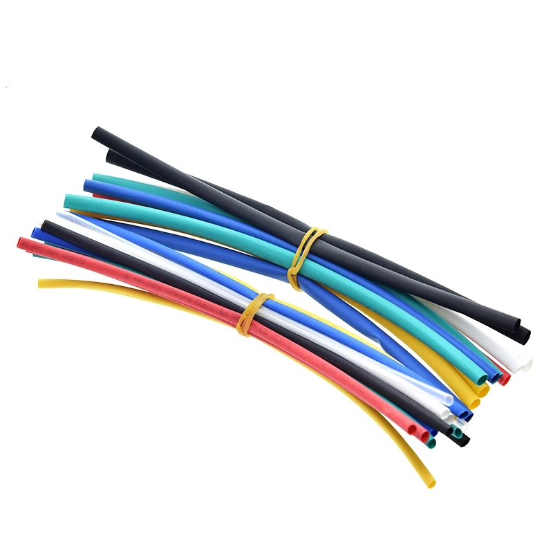 70 шт. термоусадочные полиолефиновые трубки 7 цветов|Изоляционные материалы и