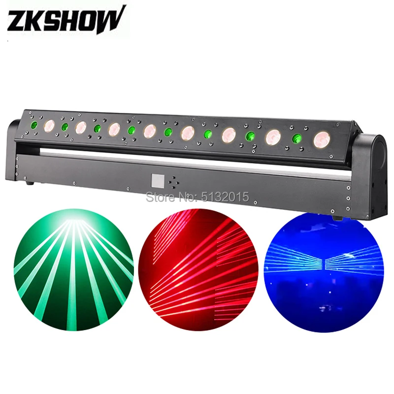 4 шт./партия лазерный проектор с 8 глазами