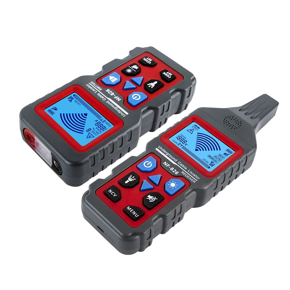 NF-826 Portable Wire Trackers Practical Telephone Lines Locator Underground Wires Detector Professional Cable Finder | Инструменты