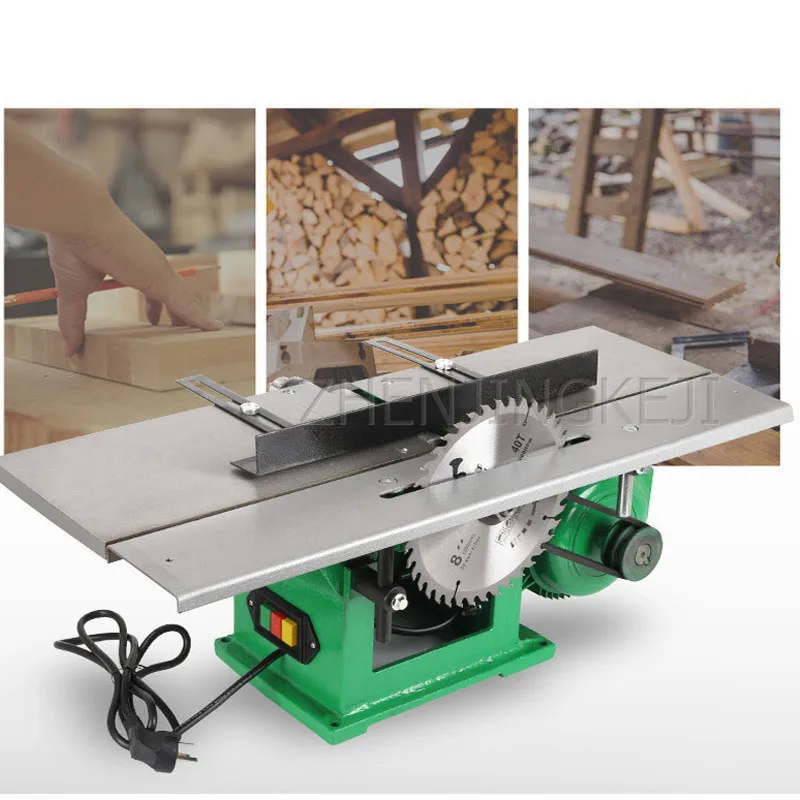 

Настольный строгальный станок, пила, дрель, многофункциональное деревообрабатывающее оборудование, Промышленный тип, три в одном, мощные э...