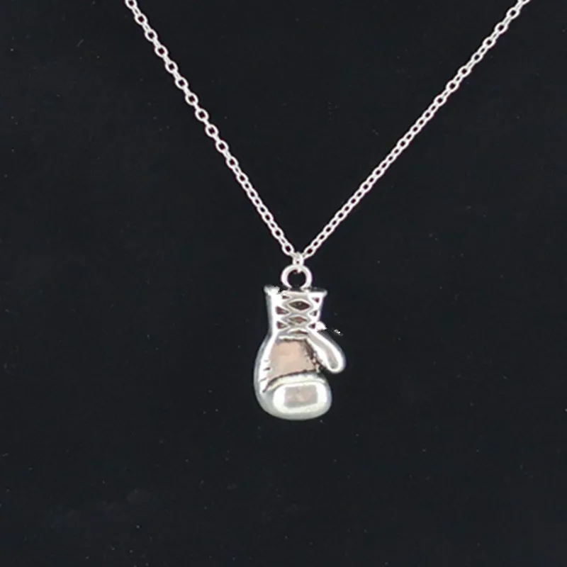 Цепочка с подвеской в виде спортивной боксерской перчатки для мужчин и