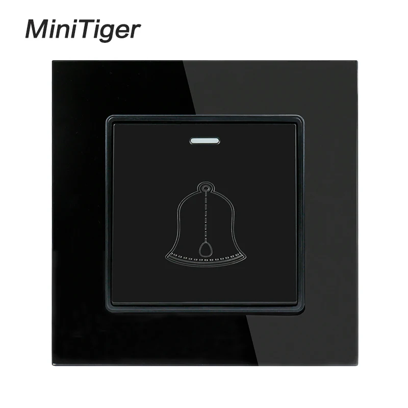 Выключатель дверного звонка Minitiger 16 А роскошная панель из хрустального