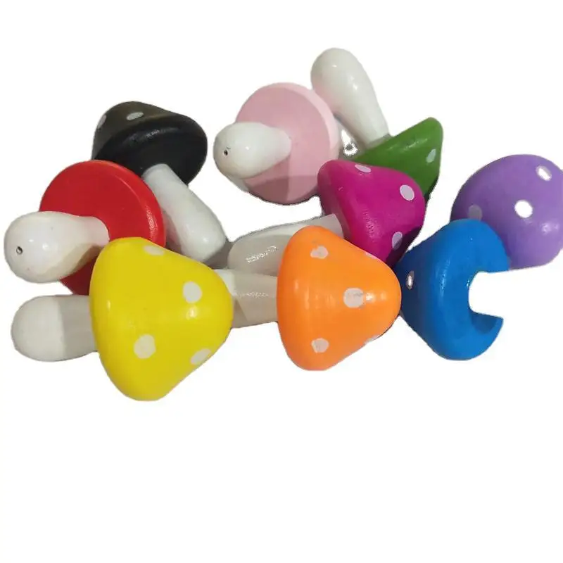 

Случайный Цвет Фея садовые миниатюры мини декорации в виде грибов для сада деревянный грибок ремесло миниатюрные фигурки-Феи Manualidade