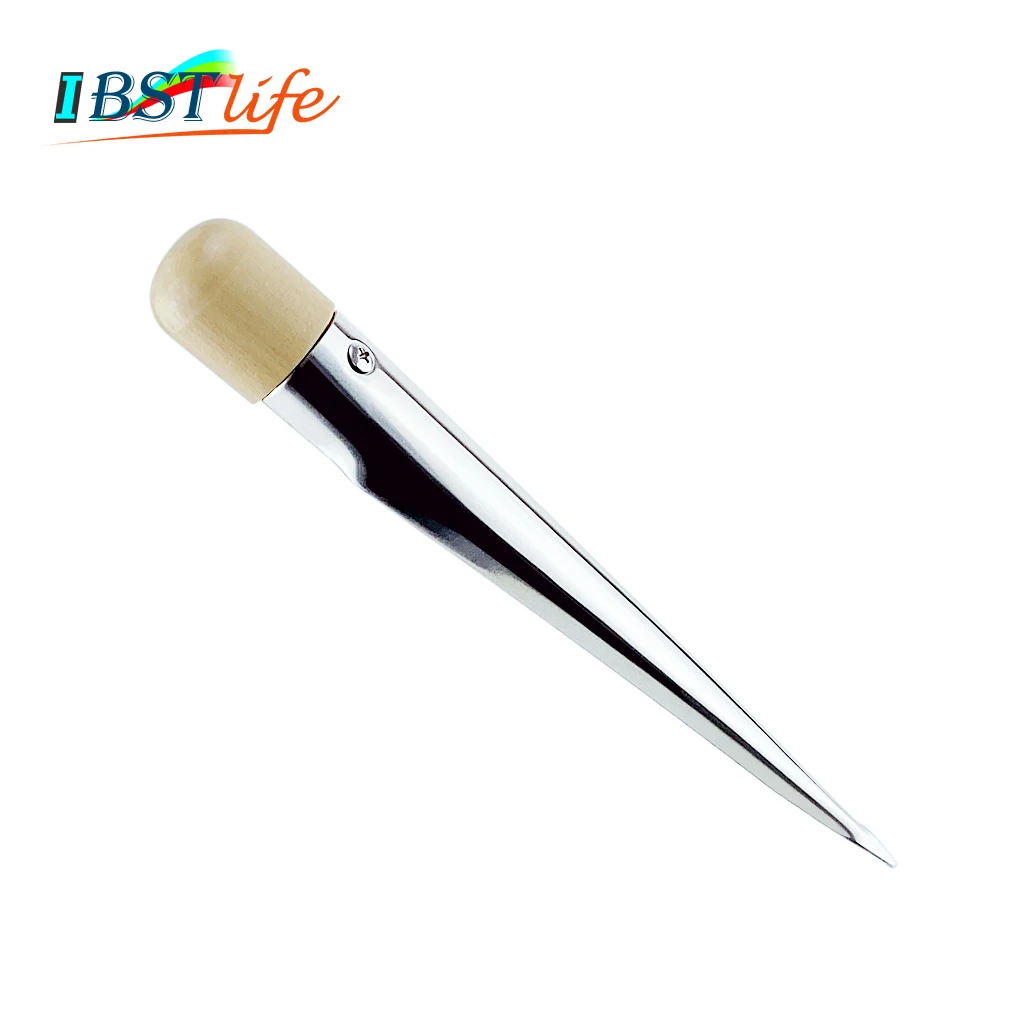 

Boat Splicing Spike Marine Wood Handle 304 Stainless Steel Rope Splicing Spike For Yacht Speedboat Boat Accessories Marine