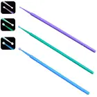 100 шт одноразовая косметика для наращивания ресниц клей для удаления микро-Кисти аппликаторы тушь для ресниц палочки инструменты