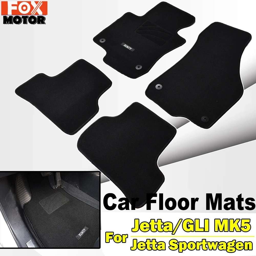 Автомобильные коврики для пола Ковровые Коврики с овальной настройкой VW Jetta GLI