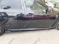 Car Accessories Carbon Fiber TM Style Side Skirts Fit For 2016-2018 Lexus GS F Sport TM Style Side Skirts
