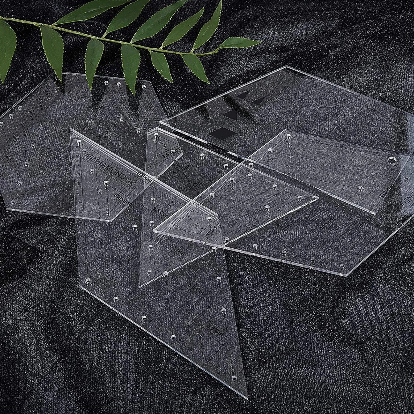 Шаблоны для шитья прозрачные Прямые Швейные Инструменты квилтинга в домашних