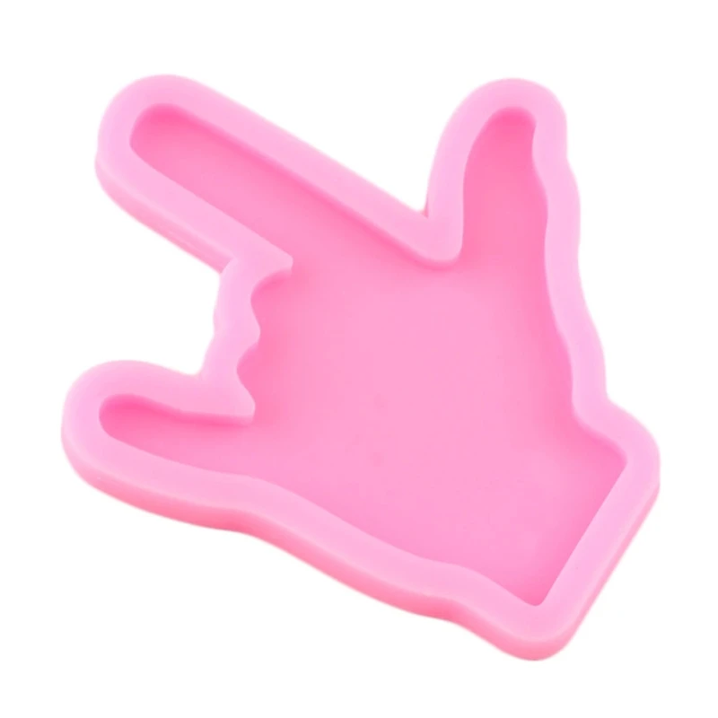 

Crystal Epoxy Resin Mold Keychain Pendant Casting Silicone Mould DIY Crafts Jewelry Decorative Making Tools