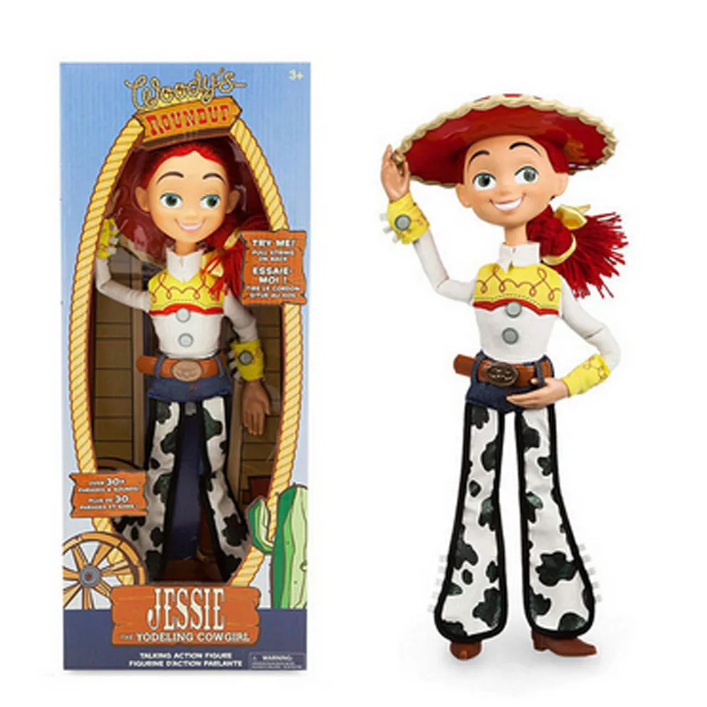 

Disney Toy Story4 Sherif Woody cowboy Can Talk Sound and light Buzz Lightyear toys Jessie Action figure Toys Children gifts