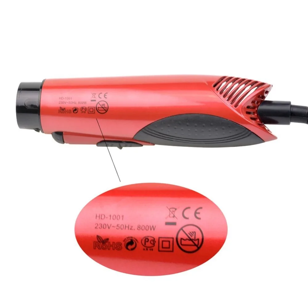 Многофункциональный фен для волос 7 в 1 расческа вьющихся и прямая 800 Вт набор