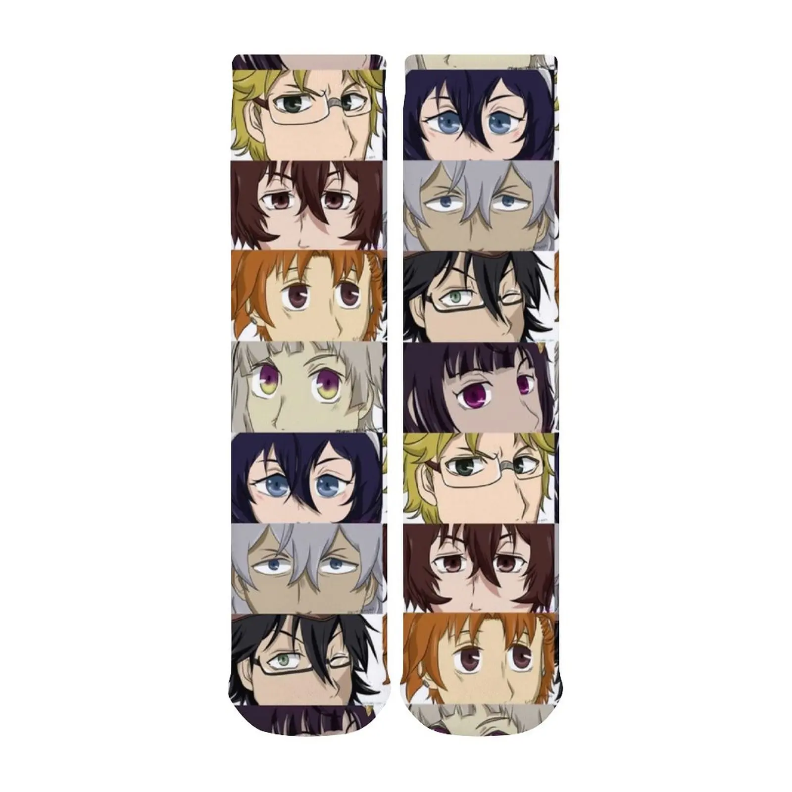 

Bungou Stray Dogs Socks Men Design Stockings Large Chemical Fiber Anti Skid Trendy Training Socks