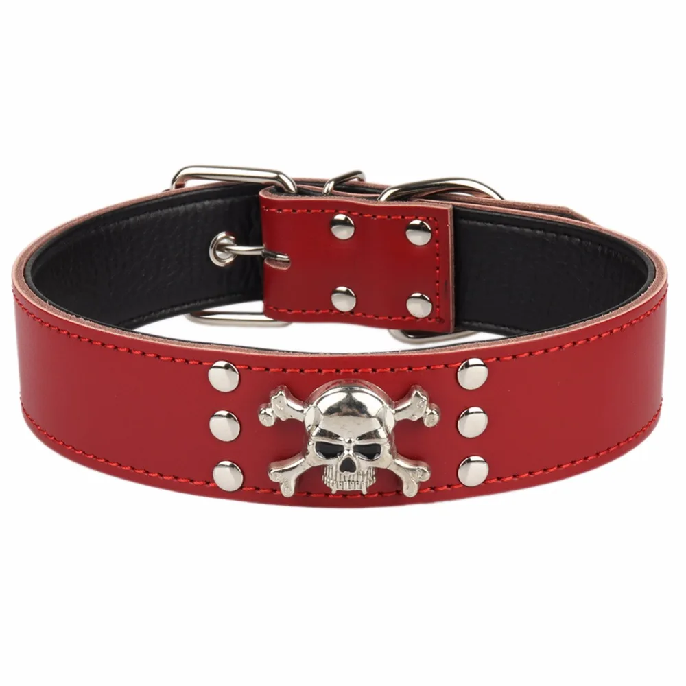 Ошейники для питомцев из натуральной кожи с шипами ошейники товары ожерелье