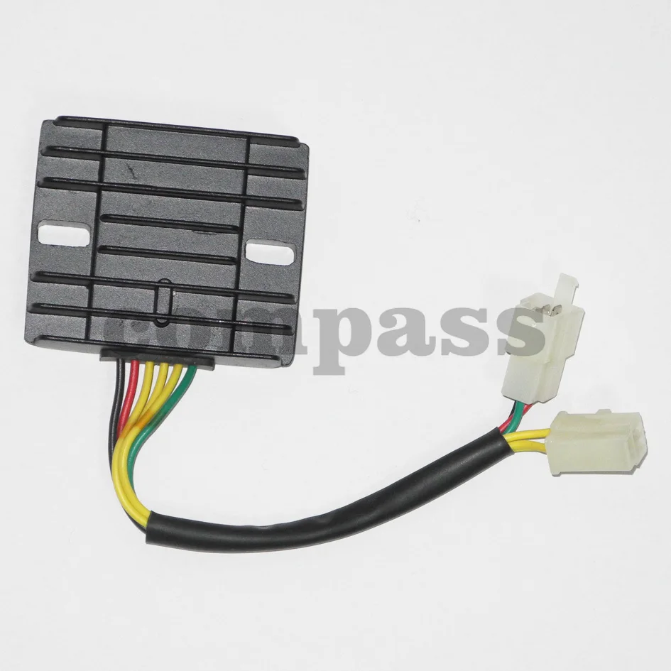 

12V 6 wires 11 Pole DC Voltage Regulator Rectifier For GY6 50cc 125cc 150cc 200cc 250cc Scooter ATV Quad Go-Kart New