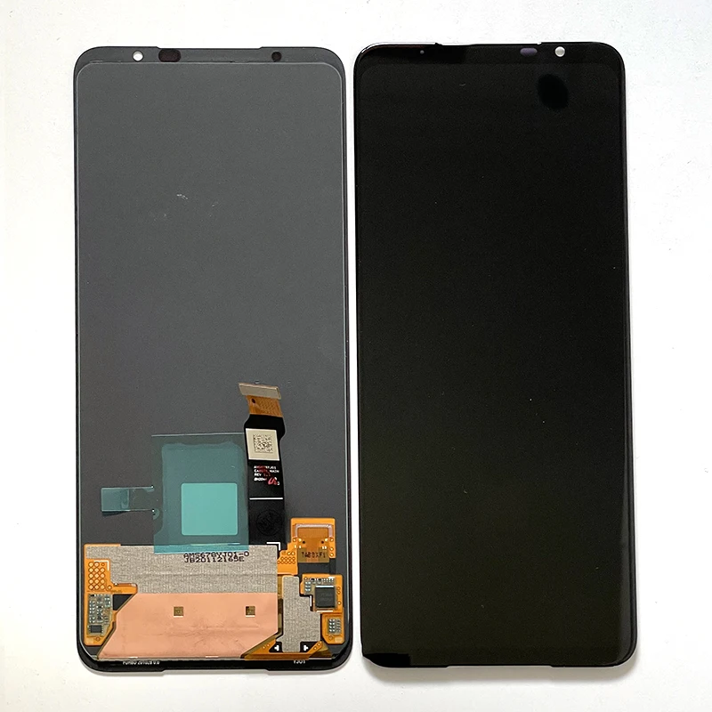 6 78original for asus rog phone 5 rog 5 pro lcd display screentouch panel digitizer frame for rog 5s pro 5 ultimate zs673ks free global shipping