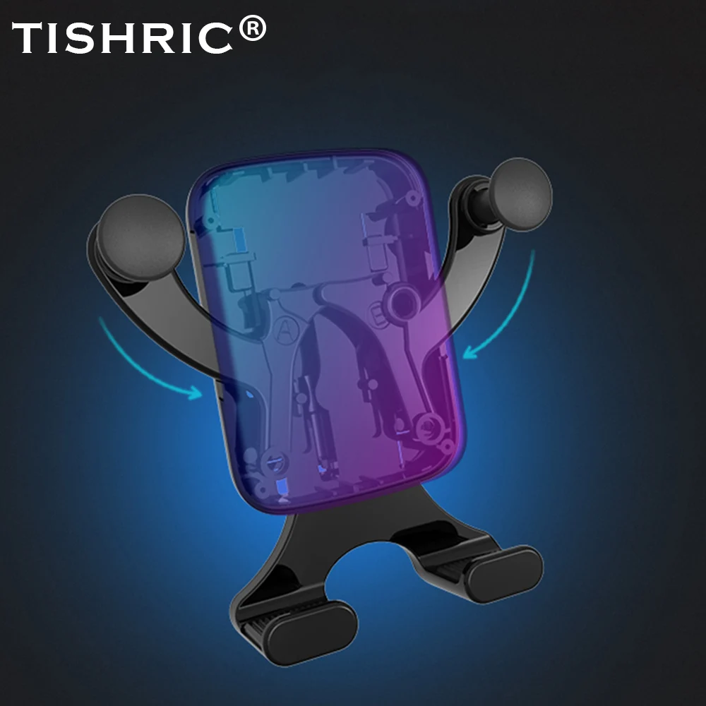 Автомобильный держатель для телефона TISHRIC 360 универсальный гравитационный