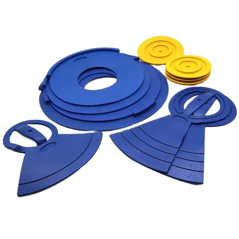 

14 Pcs /set Snare Bass Drum Mute Pad Sound Off Mute Pad Rubber Foam Bass Silent Pad for 22,16,14,13,12" / 22,16,14,12,10"