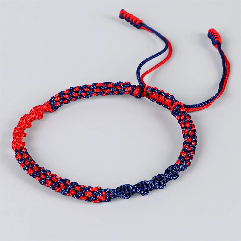 Meetvii новый модный волнистый Плетеный веревочный браслет ручной работы для женщин