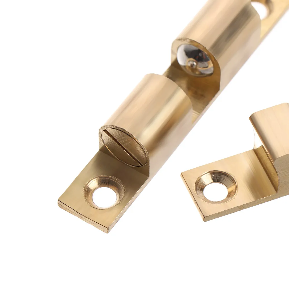 Новинка латунный дверной выключатель внутренняя блокировочная Пряжка ролик для