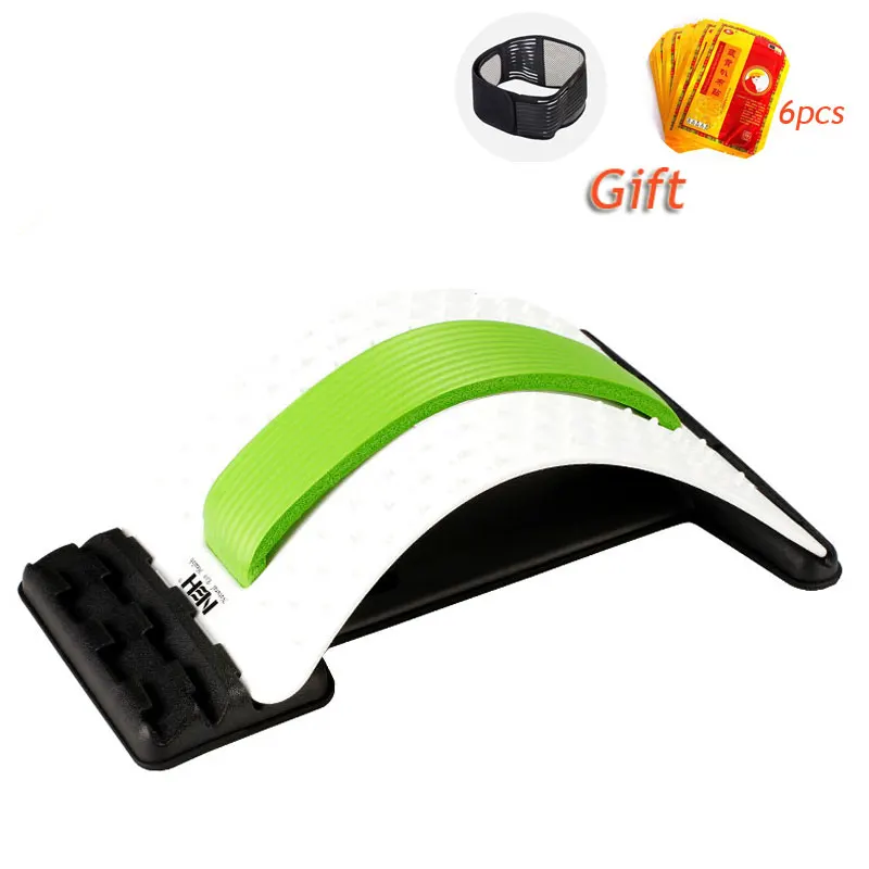 Массажная подушка для поясницы и позвоночника магический Растяжитель Для