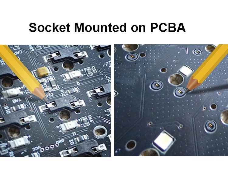 Kailh Горячая замена PCB разъем горячий CPG151101S11 для Gateron Outemu Cherry MX переключатели