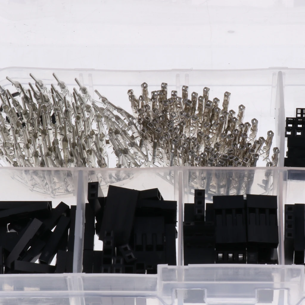 310 шт провода Перемычки штыревой разъем комплект и мужской/женский обжимные