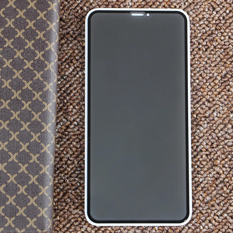 Полное покрытие клея анти-шпионская Защита экрана для iPhone X Xs MAX XR 6 6s 7 8 Plus