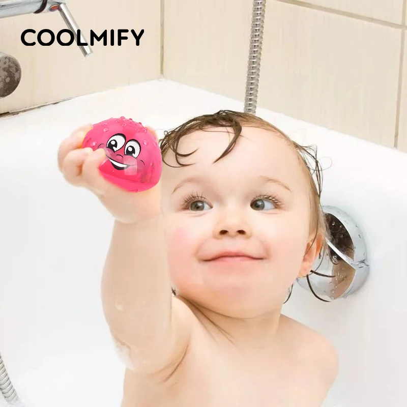 Игрушка для купания в воде с распылителем малышей мигающий светодиодный