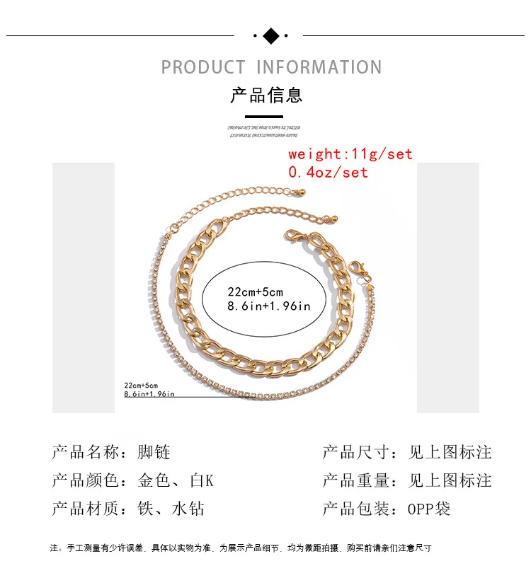 

Bijoux Cheville Foot Jewelry for Women Vintage Jewelry Chaine De Cheville Accesorios Para Mujer Summer Accessories for Beach