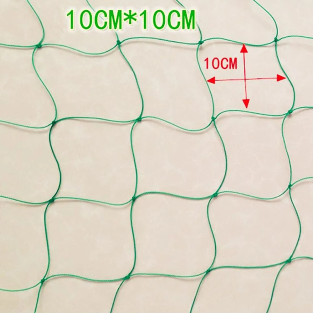 Muti size зеленая садовая сетка для скалолазания пластиковая и нейлоновая