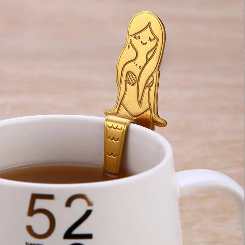 Ложка-Русалка для кофе из нержавеющей стали | Дом и сад