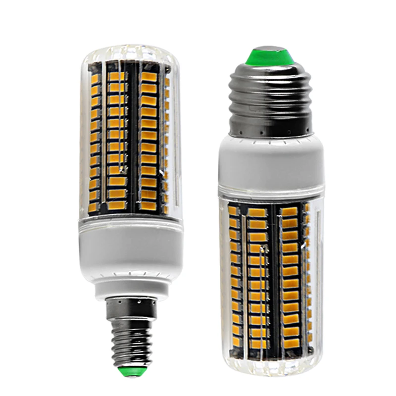 Лампа Светодиодная лампа E27 E14 110V 220V 21W кукурузные лампы супер SMD 5730 105 светодиодные прожекторы свечи для домашнего освещения E 27 высокой мощности