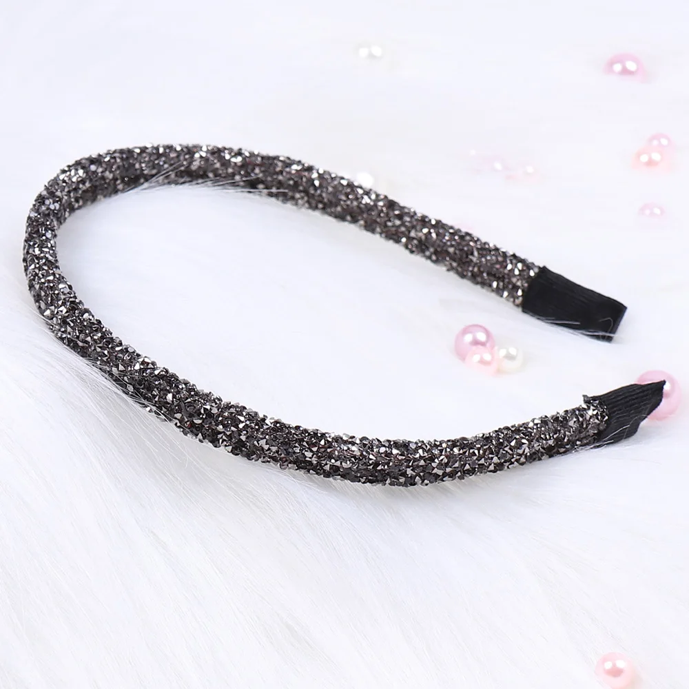 

Girls Shiny Sequined Hair Band High Quality Soft Hair Hoop Accessories for Women Sequin Headbands Hairwear
