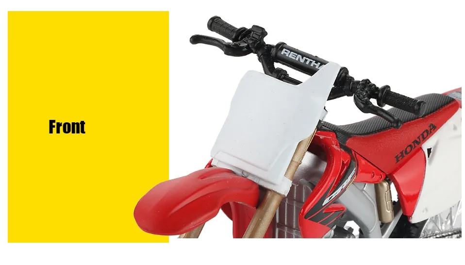 Модель мотоцикла Maisto из 1:12 сплава, игрушка для моделирования CRF 450R внедорожные велосипедные модели, коллекция креативных игрушек для детей