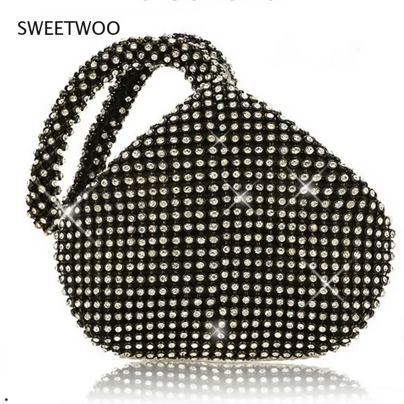 

Soft Beaded Women Evening Bags ZIPPER SMALL Lady Wedding Bridalmaid Handbags Purse Bag Gift Diamonds Clutch Bags