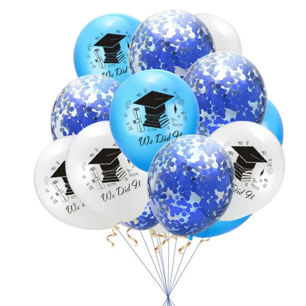 

1 set 2021 Graduation Party Balloons Set Party Background Decoration Props L5V5