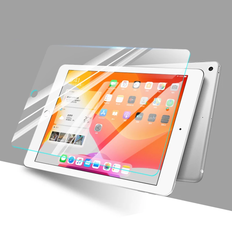 Защита экрана из закаленного стекла 9H для Apple iPad 10,2 7 поколения A2200 A2198 A2232 Защитная пленка для планшетного ПК HD