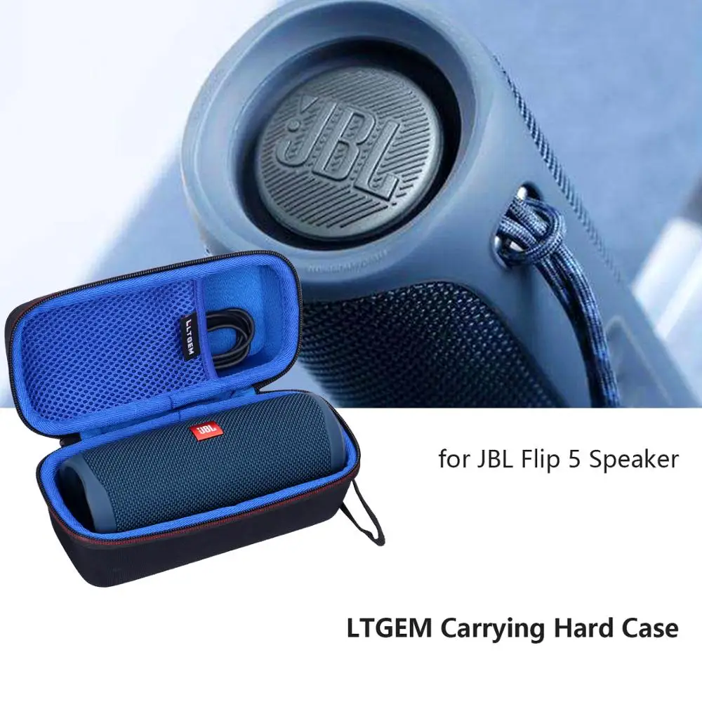 LTGEM жесткий Дорожный Чехол для JBL Flip 5 / 4 3 Bluetooth динамик защитный водонепроницаемый