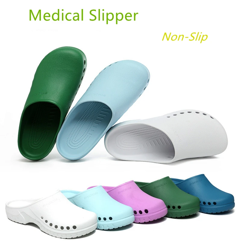

Nurse Shoes Surgical Slipper Non-Slip Medical Shoes Protective Operation Room Slipper Chef Work Shoes Lab Slipper Nursing Clogs