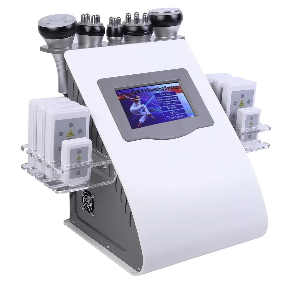 Koop Vacuüm Cavitatie 6 In 1 Appareil De Lipo Ultrasone Radiofrecuencia Afslanken Machine Met Rf