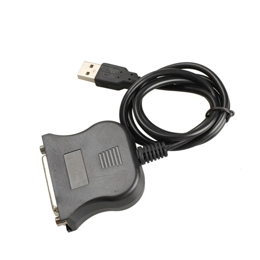Print Converter Cable USB 1.1 To DB25 Female Port LPT Adapter For Black Wholesale New | Электроника