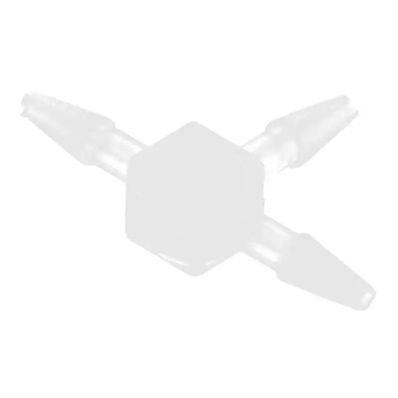 Штуцер для шланга 3-сторонний пластиковый штуцер Т-образной формы 1/2 химической