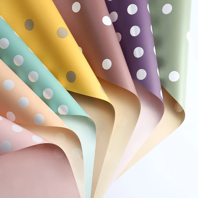 

20PCS/lot Flowers Packaging Paper DIY Crafts Scrapbook Wedding Bouquet Gift Boxes Waterproof Wrapping Paper