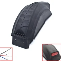electric scooter fender with taillight scooter wings rear mud guard support protection for q02 e scooter 10 inch scooter fenders