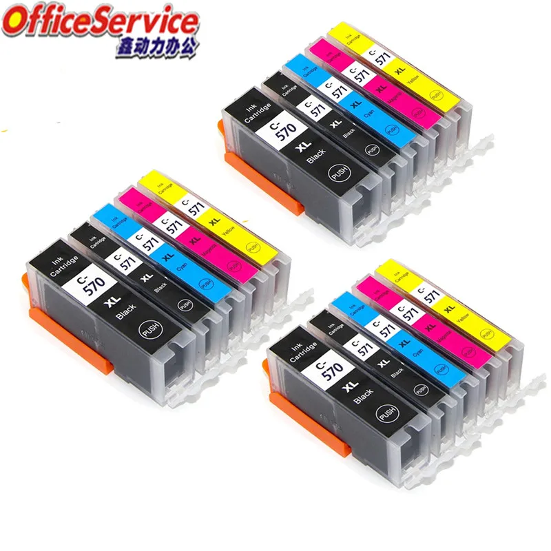 PGI-570 CLI571 совместимый чернильный картридж для принтера Canon TS5050 TS5051 TS5053 TS5055 TS6050 TS6051